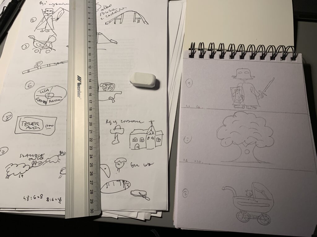 Proces powstawania ilustracji do rozdziałów