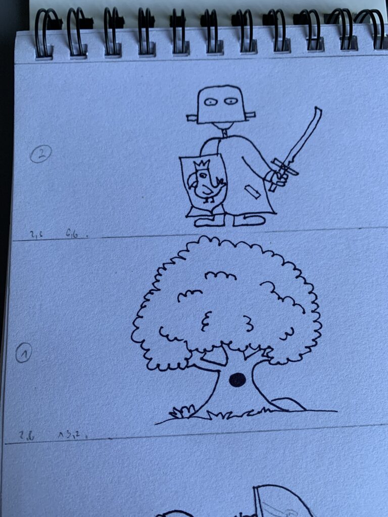 Oryginały ilustracji wykorzystywanych do rodziałów