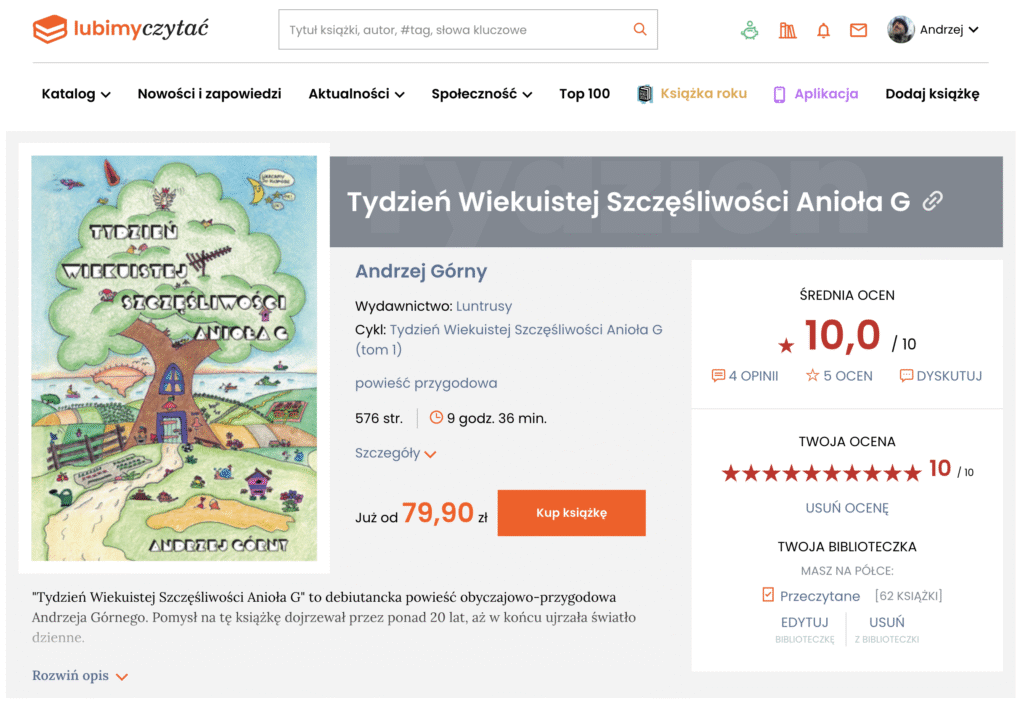 Lubimy czytać - największy serwis internetowy poświęcony książkom